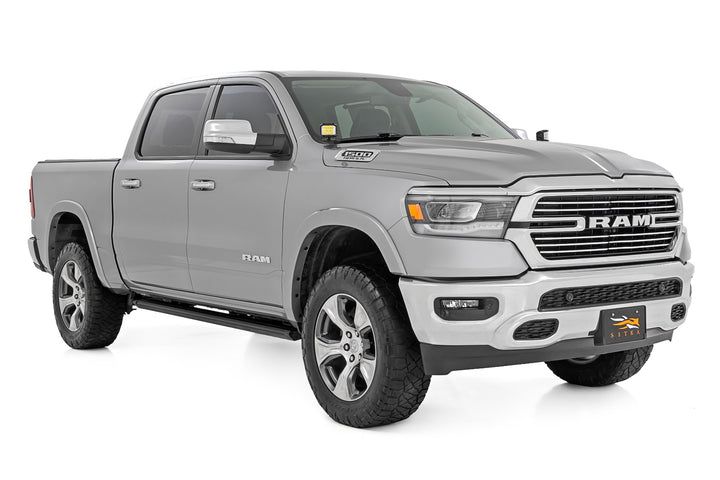 LED Light Kit | Ditch Mount | Black Series Round | 3.5 Inch | Amber DRL | Ram 1500 (19-26)