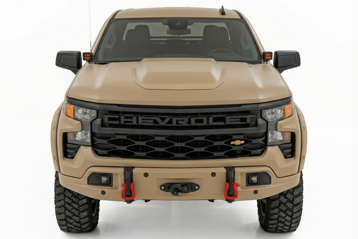 Front FXS Bumper | 12000S | GTL Sand Dune | Chevy Silverado 1500 (23-26)