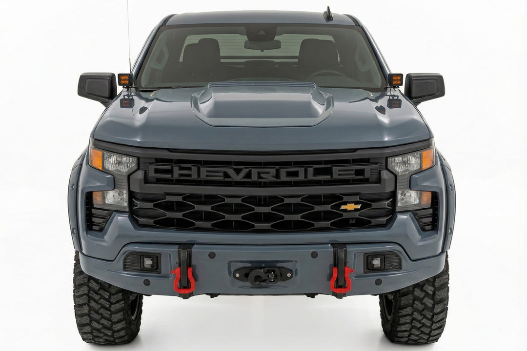 Front FXS Bumper | 12000S | GNO Slate Gray | Chevy Silverado 1500 (23-26)