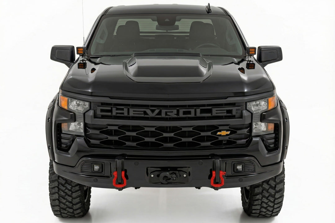 Front FXS Bumper | 12000S | GB8 Mosaic Black | Chevy Silverado 1500 (23-26)