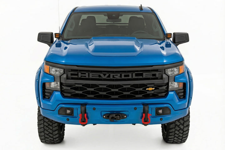 Front FXS Bumper | 12000S | GA0 North Sky Blue | Chevy Silverado 1500 (23-26)