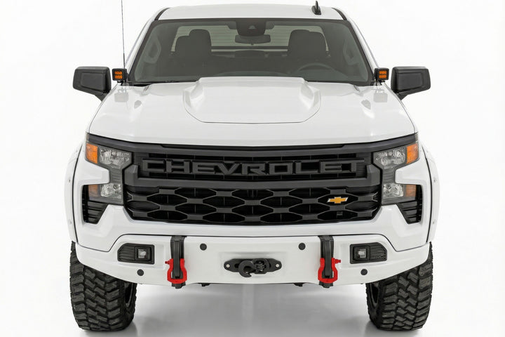 Front FXS Bumper | 12000S | GAZ Summit White | Chevy Silverado 1500 (23-26)
