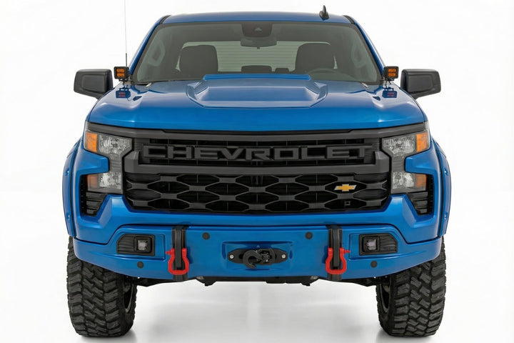 Front FXS Bumper | 12000S | GJV Riptide Blue | Chevy Silverado 1500 (23-26)