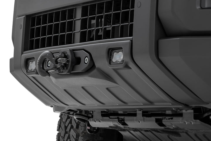 FXS Hidden Winch Mount | White SAE | Fog | Toyota Land Cruiser 4WD (24-26)