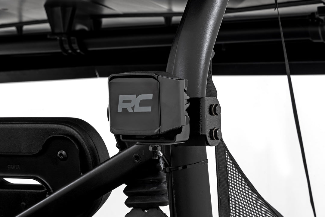 LED Light Kit | Rear Mount | 2" Black Pair | Segway 570 F