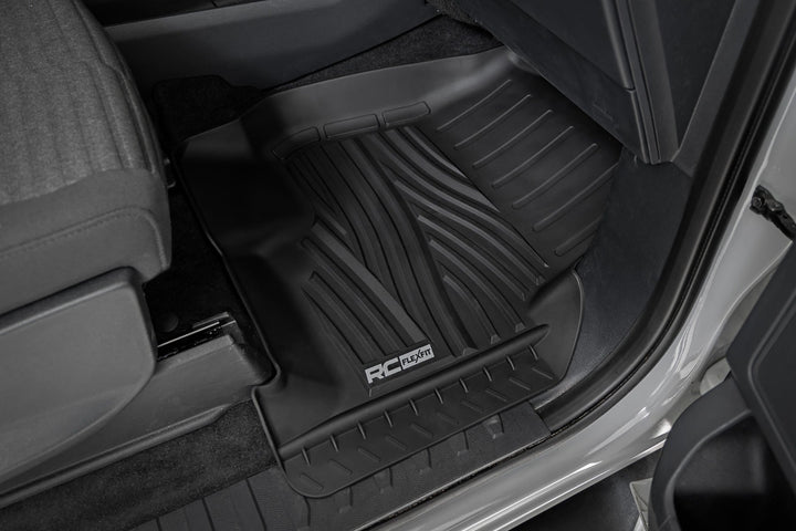 Flex-Fit Floor Mats | Front | Ford F-150 (15-26)/F-150 Lightning (22-26)/Raptor (17-25)