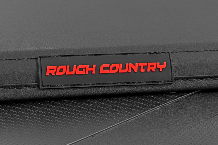 Soft Tri-Fold Bed Cover | 5'7" Bed | with and w/o OE Rail | Toyota Tundra (22-26)