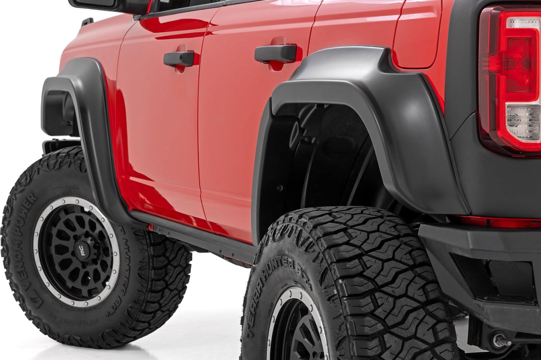 Fender Flares | JS Iconic Siver | Ford Bronco 4WD (2021-2026)