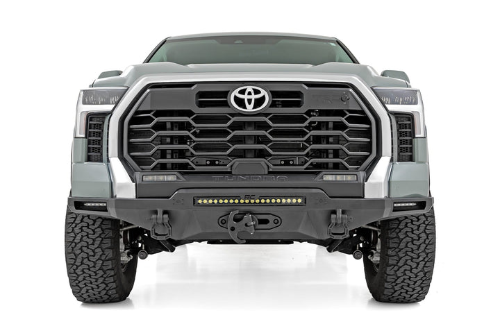Hybrid Front Bumper | 12000S | Blk LED | Toyota Tundra 2WD/4WD (2022-2026)