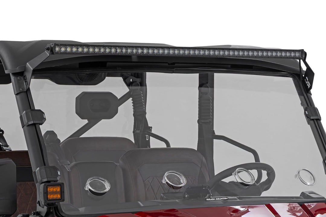 LED Light Mount | 50" Black Single Row | CFMOTO UFORCE U10 Pro