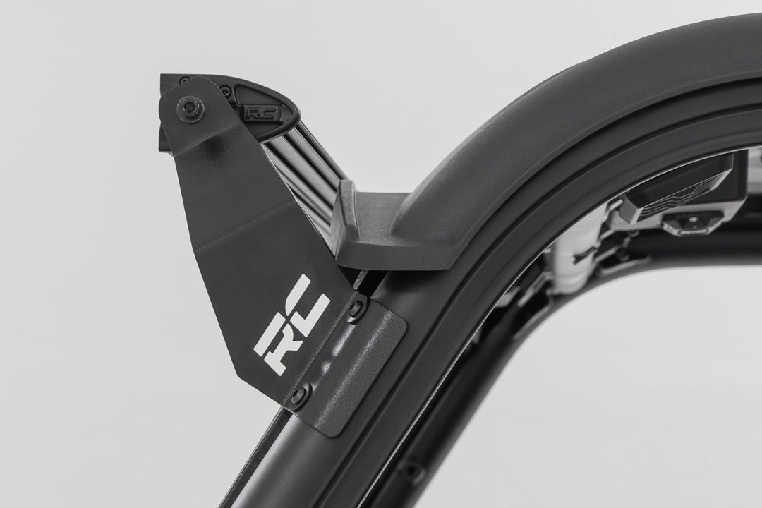 LED Light Mount | 50" Black Single Row | CFMOTO UFORCE U10 Pro