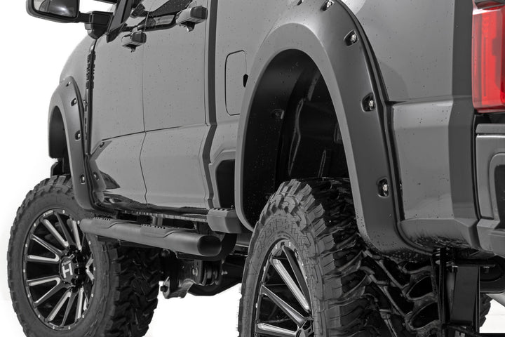 Pocket Fender Flares | E9 Argon Blue | Ford F-250/F-350 Super Duty (23-26)