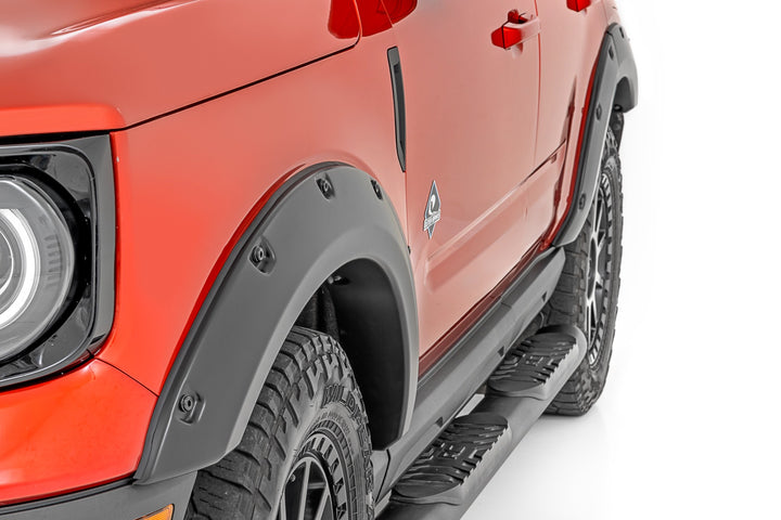 Pocket Fender Flares | YZ Oxford White | Ford Bronco Sport 4WD (2021-2026)