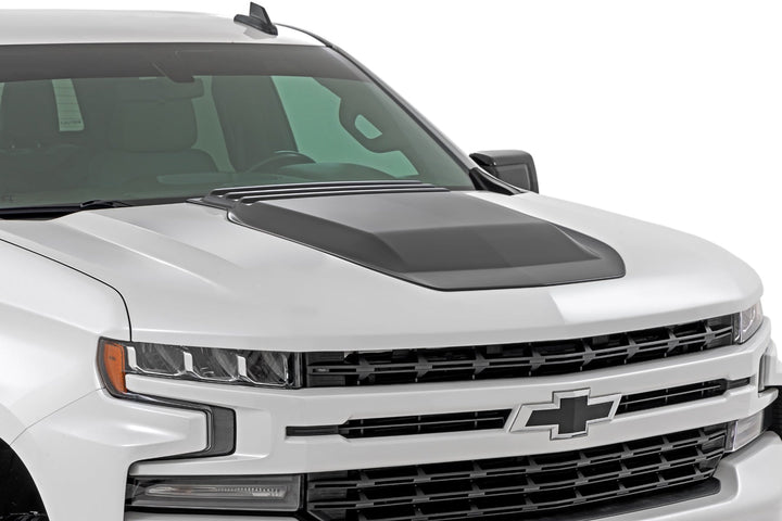 Hood Scoop | G9K Satin Steel | Chevy Silverado 1500 2WD/4WD (2019-2026)