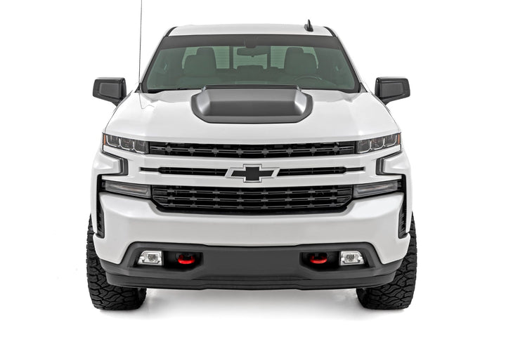 Hood Scoop | GAN Silver Ice Metallic | Chevy Silverado 1500 2WD/4WD (19-26)