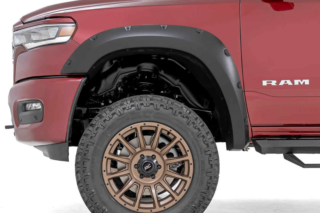 Pocket Fender Flares | PR4 Flame Red | Ram 1500 2WD/4WD (2025-2026)