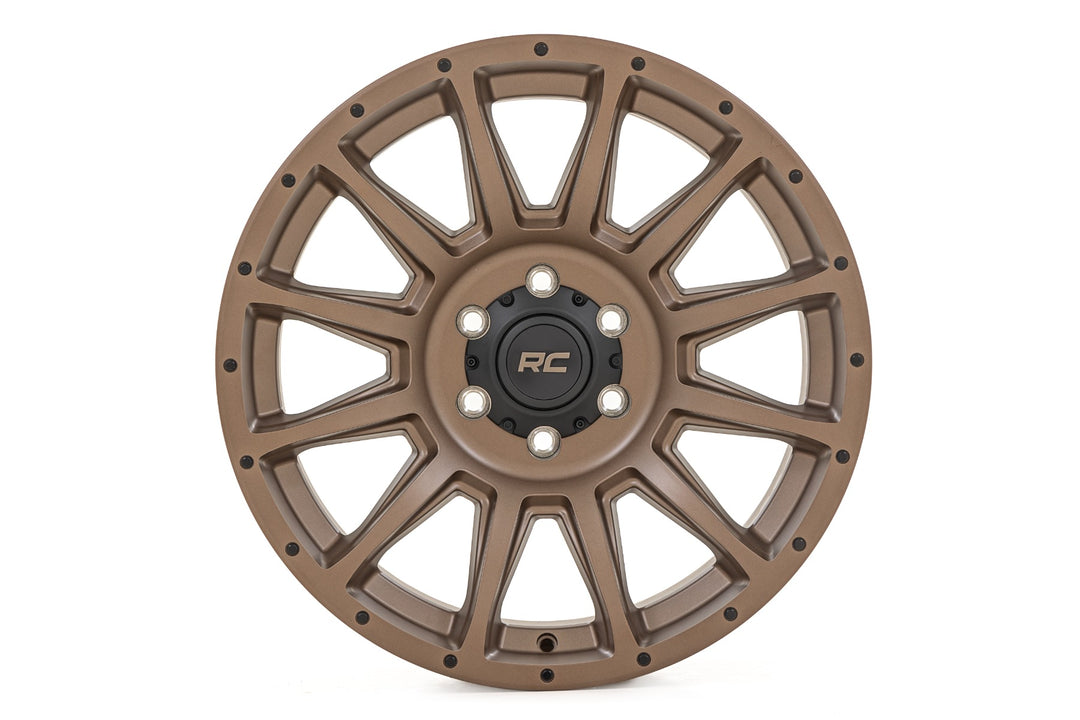 Rough Country 90 Series Wheel | One-Piece | Bronze | 20x9 | 8x6.5 | 0mm