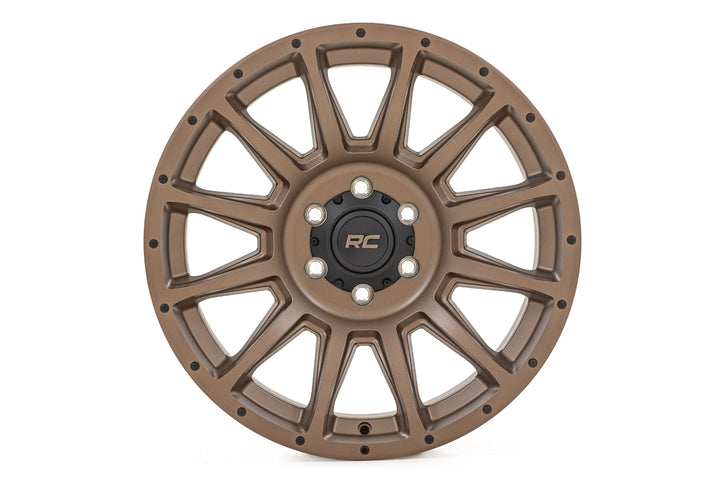Rough Country 90 Series Wheel | One-Piece | Bronze | 20x9 | 8x6.5 | 0mm