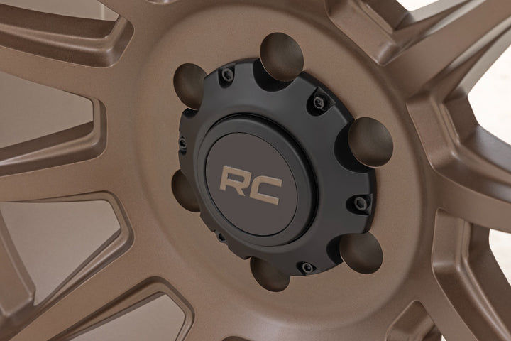 Rough Country 90 Series Wheel | One-Piece | Bronze | 18x9 | 6x135 | -12mm