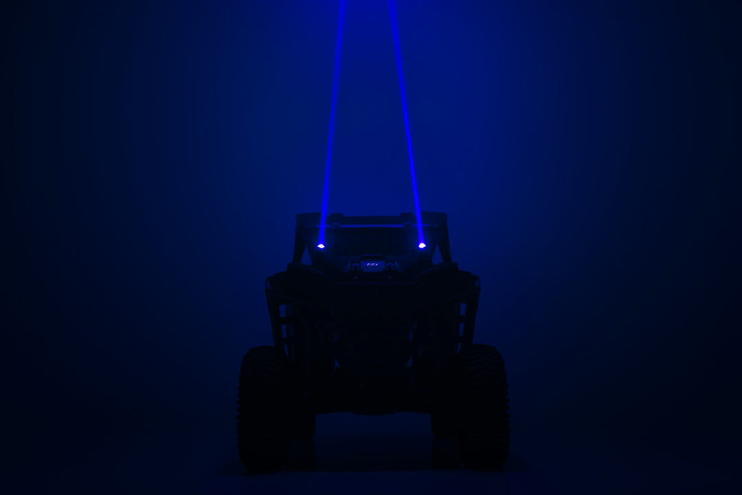 Laser Whip Light Kit | RGBW | 1200 Lumens | Pair