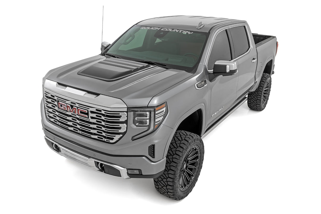Hood Scoop | GB8 Ebony Twilight | GMC Sierra 1500 2WD/4WD (2019-2026)