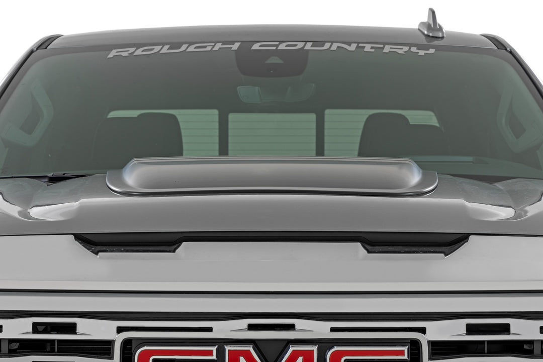 Hood Scoop | G1K Stone Blue | GMC Sierra 1500 2WD/4WD (2019-2026)