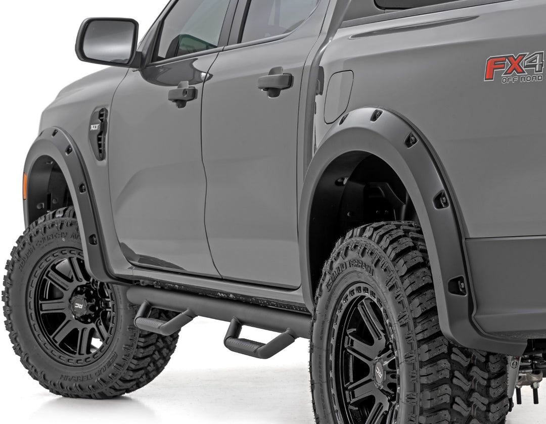 Pocket Fender Flares | NE Cactus Gray | Ford Ranger 2WD/4WD (2024-2026)