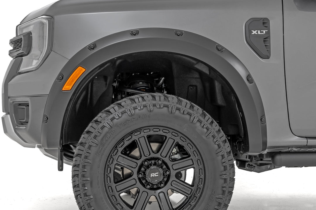 Pocket Fender Flares | YZ Oxford White | Ford Ranger 2WD/4WD (2024-2026)