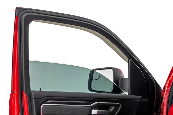 Side Window Deflectors | Tape On Rain Guard | Ram 1500 (19-26)/1500 TRX (21-24)