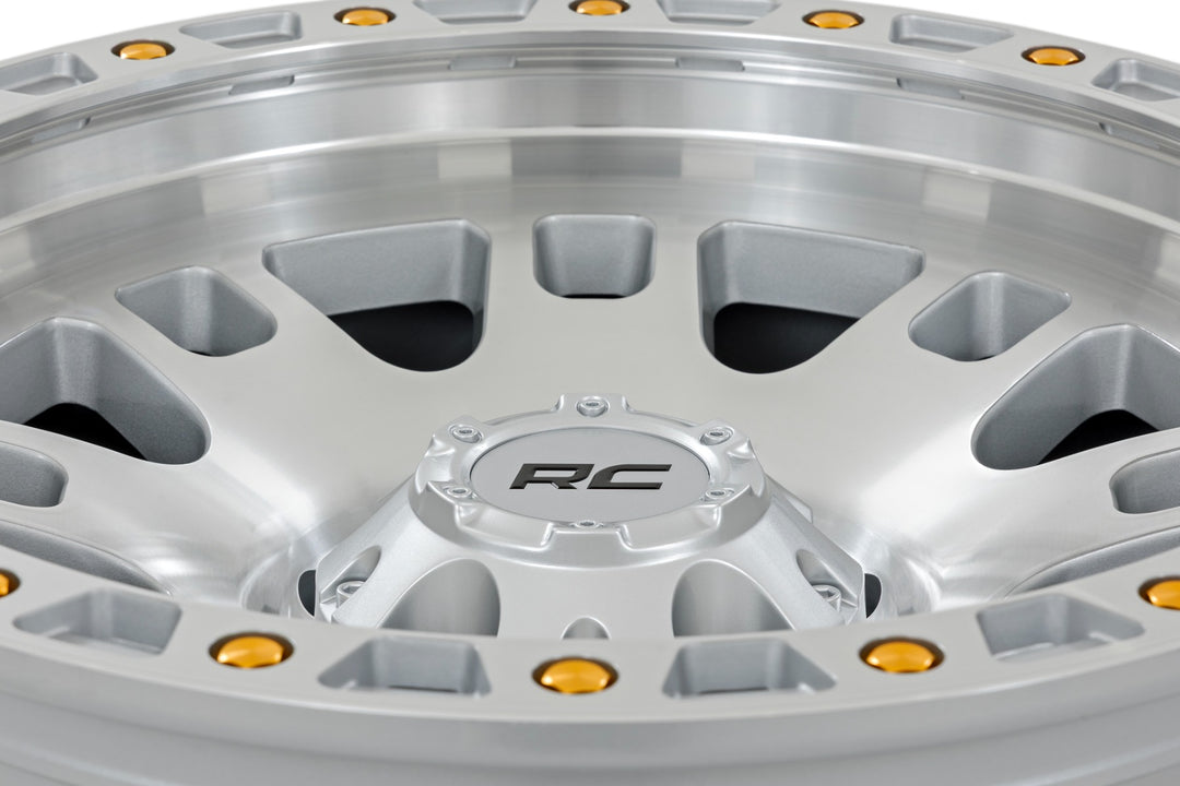 Rough Country 82 Series Wheel | One-Piece | Full Machined | 17x9 | 6x5.5 | -12mm