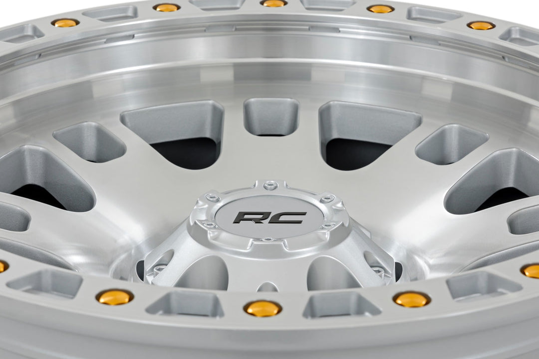 Rough Country 82 Series Wheel | One-Piece | Full Machined | 17x9 | 5x4.5 | -12mm