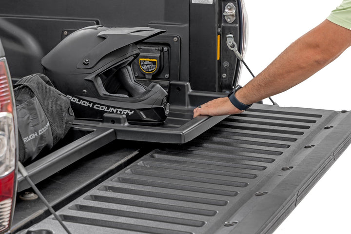 Truck Bed Cargo Storage Tray | Mid-Size Bed Storage Tray | Easy Access