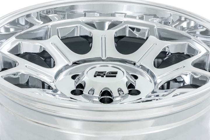 Rough Country 77 Series Wheel | One-Piece | Chrome | 20x10 | 6x5.5 | -25mm