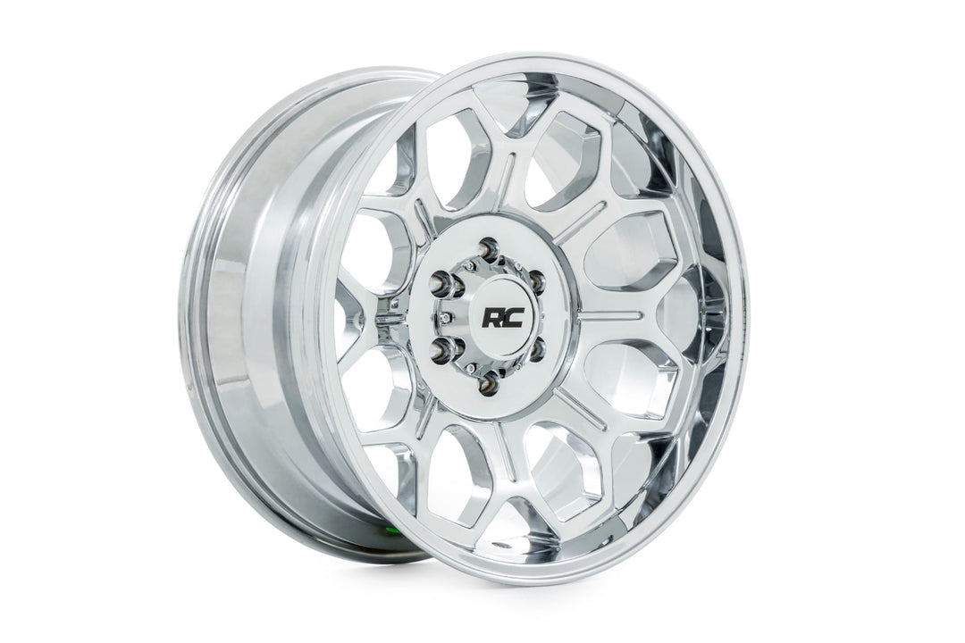 Rough Country 77 Series Wheel | One-Piece |Chrome | 22x12 | 8x170 | -44mm