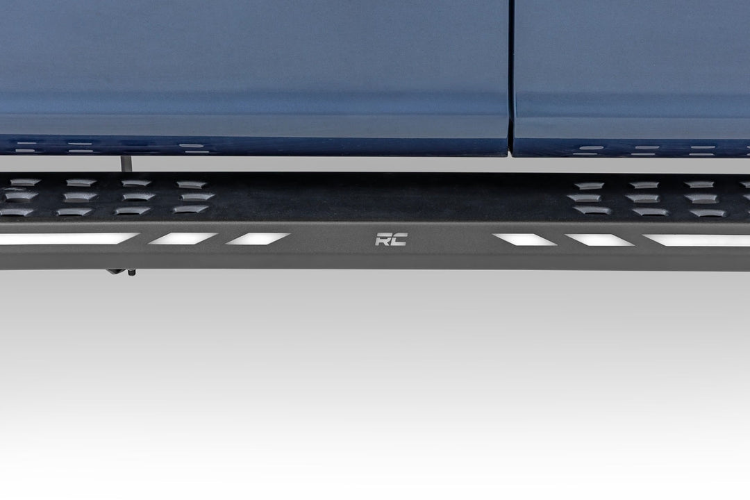 AC2 Running Boards | Amber/White | Crew Cab | Ford F-150/Lightning/F-250/F-350/Raptor (15-26)