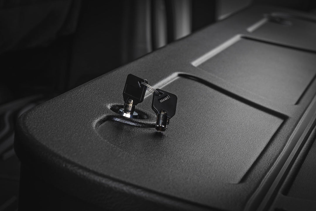 Under Seat Storage with Locking Lid | Ford F-150/F-250/F-350/Raptor  (15-26)