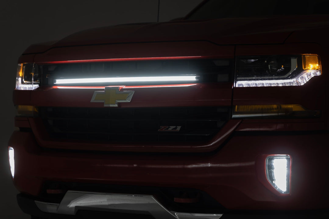 LED Light Kit | Grille Mount | 30 Inch DRL | Chevy Silverado 1500 (16-18)