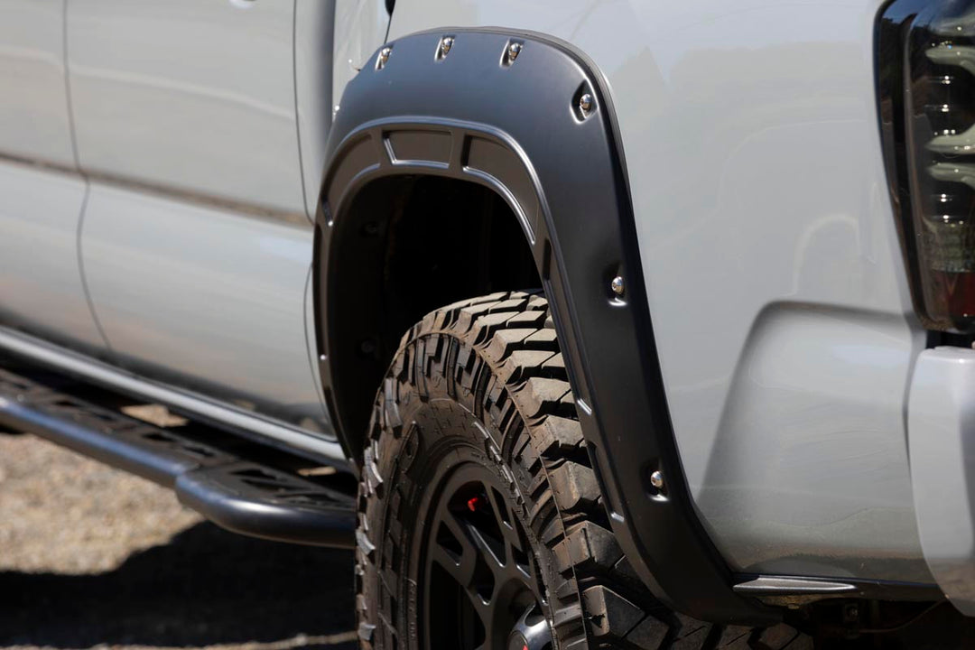 Defender Fender Flares | 1J9 Celestial Silver Metallic | Toyota Tacoma (16-23)