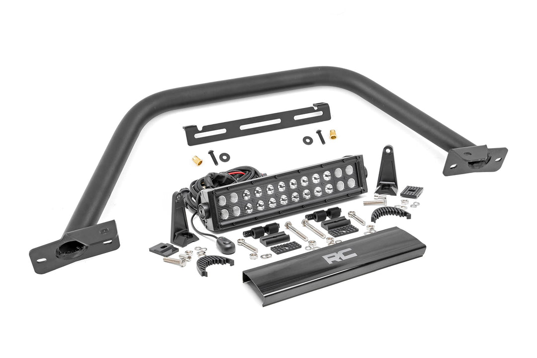 Safari Bar | 12" LED Light Bar | Black | Dual Row | OE Modular Steel | Ford Bronco (21-26)