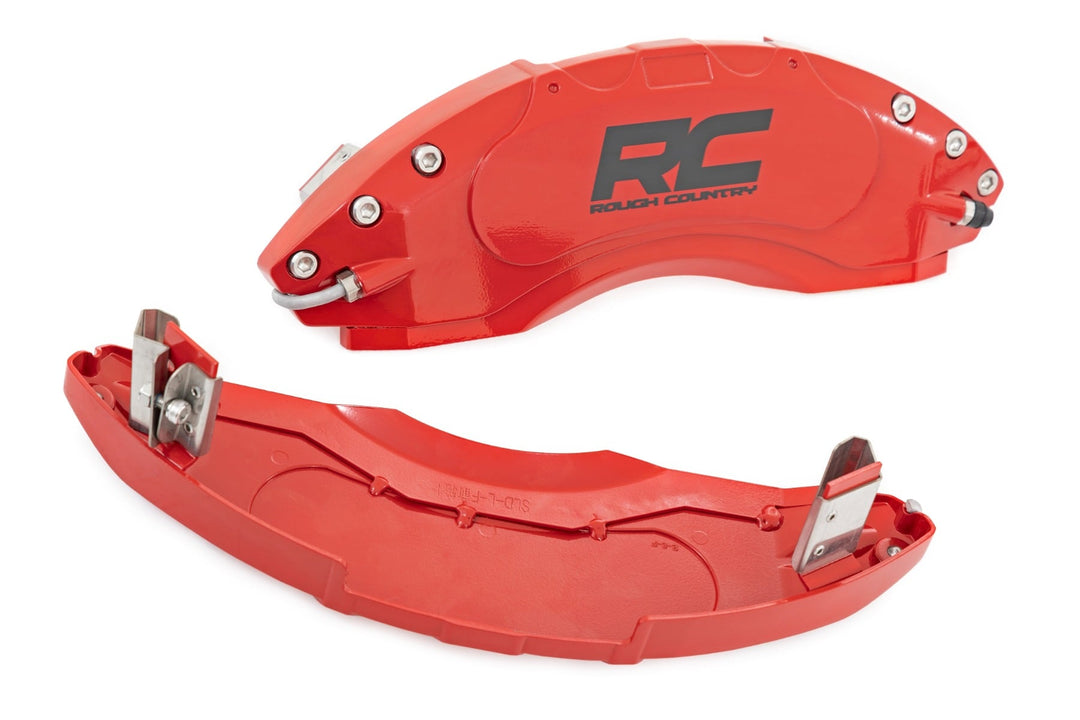 Caliper Covers | Front and Rear | Red | Toyota Tacoma 2WD/4WD (2024-2026)