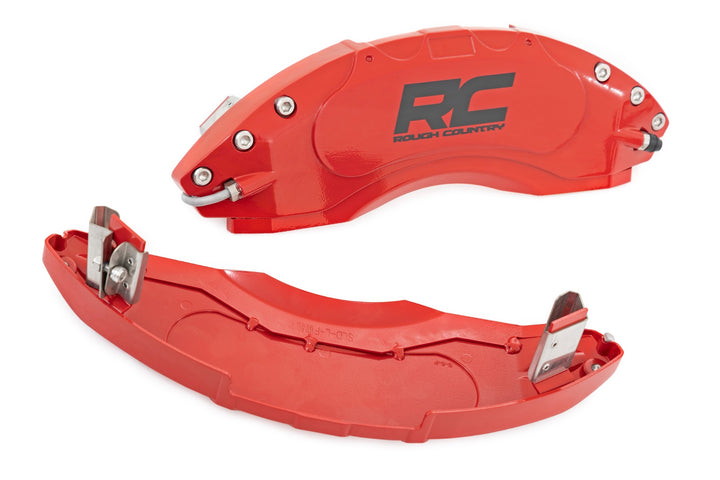 Caliper Covers | Rear | Red | Ford F-150 2WD/4WD (2021-2026)