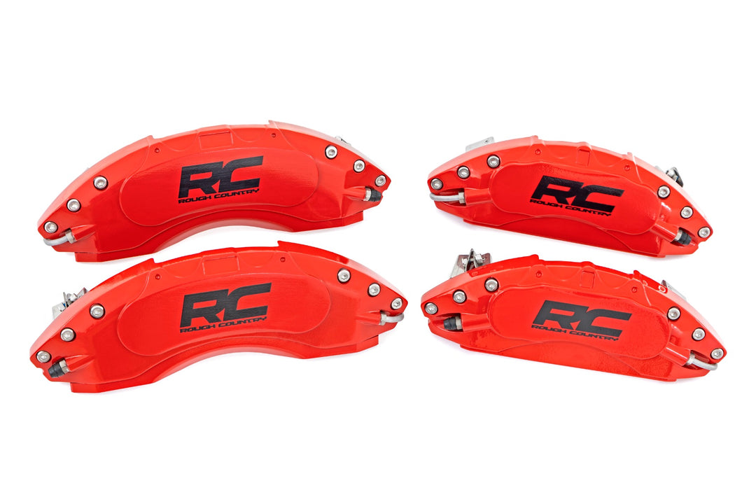 Caliper Covers | Front and Rear | Red | Ford Bronco 4WD (2021-2026)