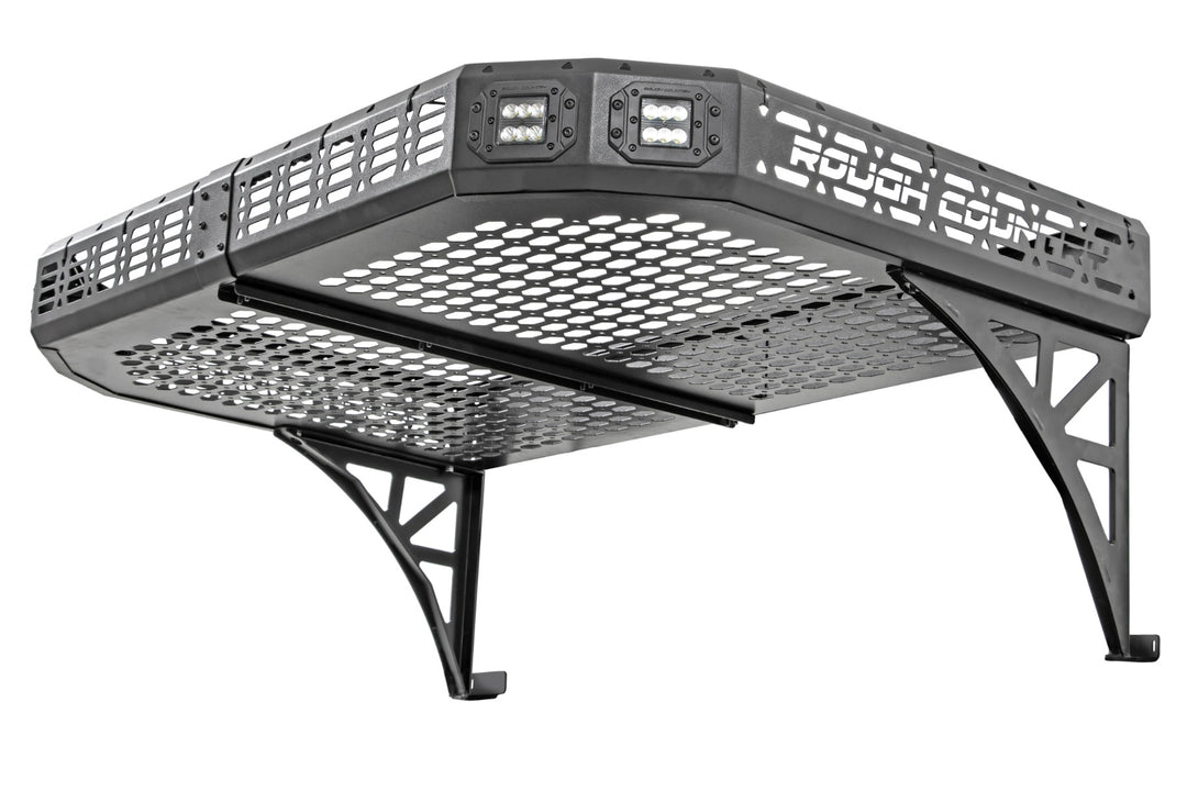 Cargo Rack | Dual 2" Black LED Pairs | Flush Mount | CFMOTO UFORCE 1000