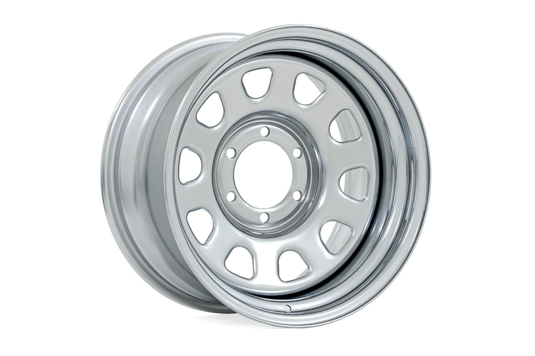 Steel Wheel | Chrome | 17x9 | 6x5.5 | 4.25 Bore | -12