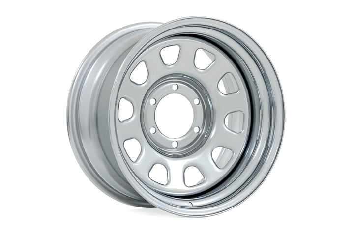 Steel Wheel | Chrome | 17x9 | 6x5.5 | 4.25 Bore | -12