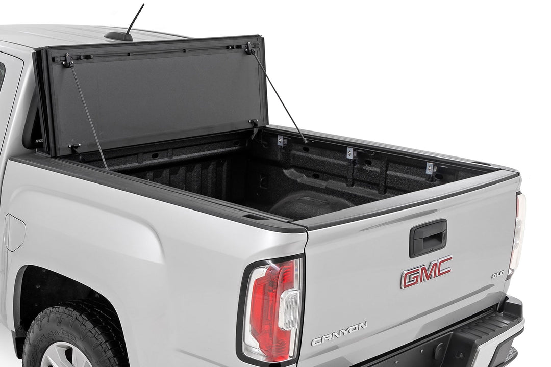 Hard Tri-Fold Flip Up Bed Cover | 6' Bed | Chevy/GMC Canyon/Colorado (15-26)