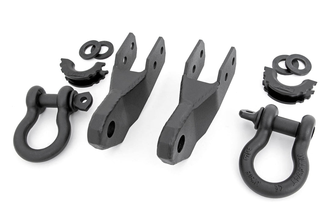 Tow Hook to Shackle Bracket | D-Ring Combo | Chevy Colorado 2WD/4WD (15-22)