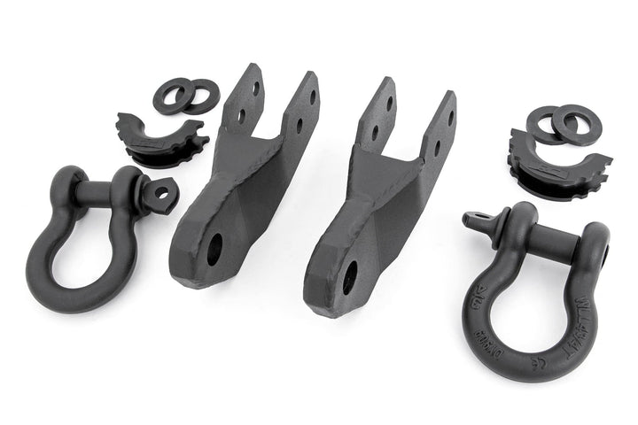 Tow Hook to Shackle Bracket | D-Ring Combo | Chevy Colorado 2WD/4WD (15-22)