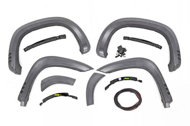 SF1 Fender Flares | G9K Satin Steel | Chevy Silverado 1500 2WD/4WD (19-26)