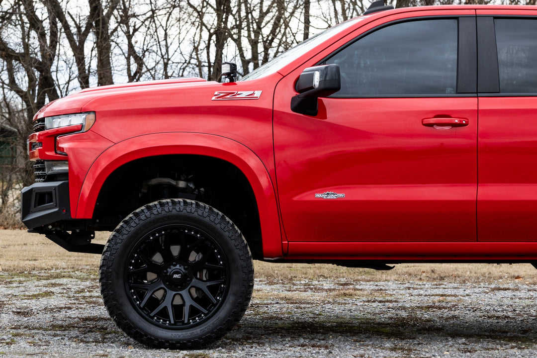 Sport Fender Flares | GAZ Summit White | Chevy Silverado 1500 2WD/4WD (19-26)